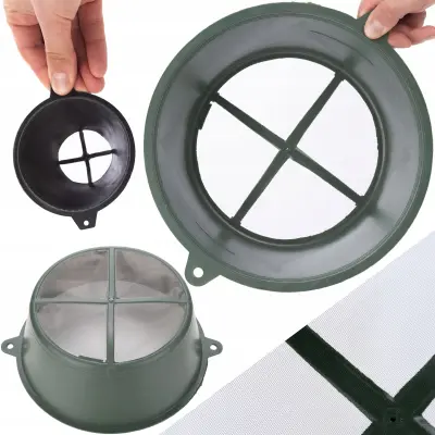 Set Crnih Sita Za Cedjenje Boje – 3 Veličine | Dimenzije: 300x230x110mm, 150x85x65mm, 80x50x60mm