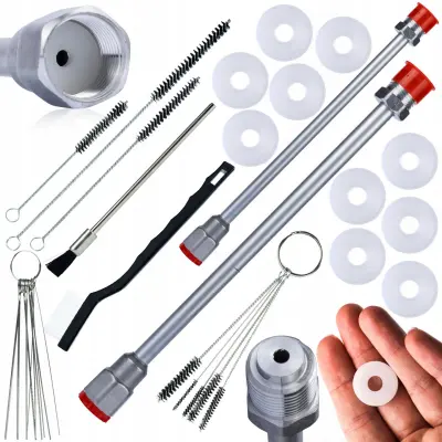 Za Airless Rasprsivac Lance 30/50cm – Kompatibilno s 7/8" Navojem | Set Za Ciscenje i Usisavanje