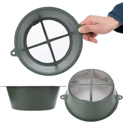 Cjedilo Za Boju 150x85x65mm – Crna Boja, Niklovana Površina | Višekratna Upotreba