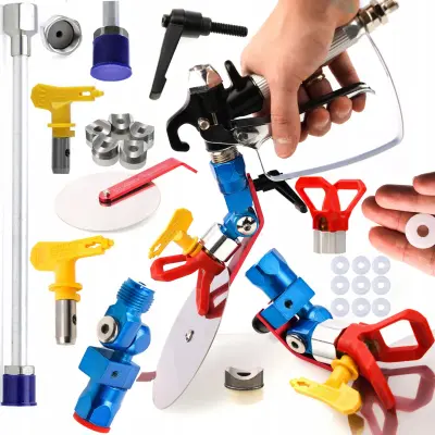 Alata Za Airless Raspršivac Set – Rezač Plutača + Koplje 30cm | Mlaznice 215/517, Navoj 7/8"