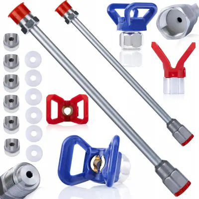 Za Airless Rasprsivac Lance Set 50cm + 30cm – Nehrđajući Čelik | Kompatibilnost Sa 7/8'' Navojem