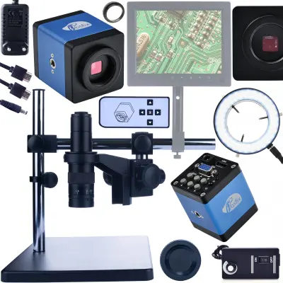 Digitalni Earth Pro MCEP-0.5X-PZRR Mikroskop – 7-45x Zoom | 56xLED Osvjetljenje | Draco Plava Kamera