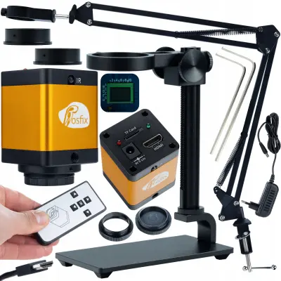 Set Za Digitalnu Mikroskopiju ODM-180X – 12MP Kamera, HDMI, Aluminijska Platforma | Točnost i Preciznost