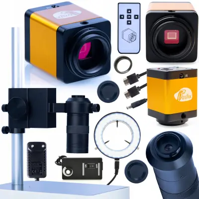 Set PEGASUS Pro 12 MB 4u1 Mikroskop – 12MP Kamera, 100x Objekti, LED Osvjetljenje | HDMI, MicroSD