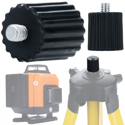 Adapter Za Lasersku Libelu – 5/8” To 1/4” Navoj | Kompatibilnost s Rosfix, Hilda, Pracmanu, HECKERMANN