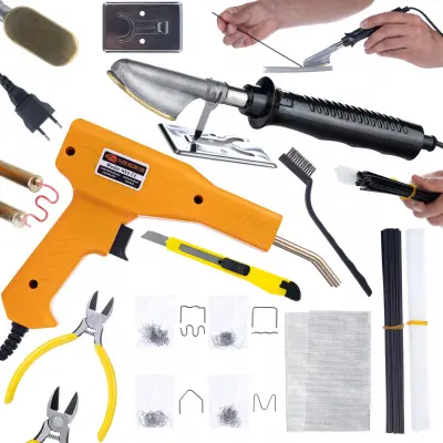 Lemilica Za Plasticu Set – Ergonomic Dizajn, 200 Spajalica | 230 V, 50 W, 750°C