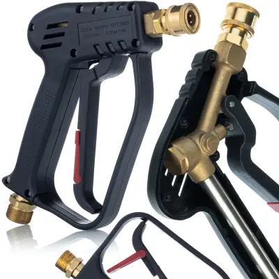 Pištolj Za Visokotlačni Čistač 5000PSI – s Brzom Spojkom 1/4" And Navojem M22 | Max. 300°C, 300 Bar