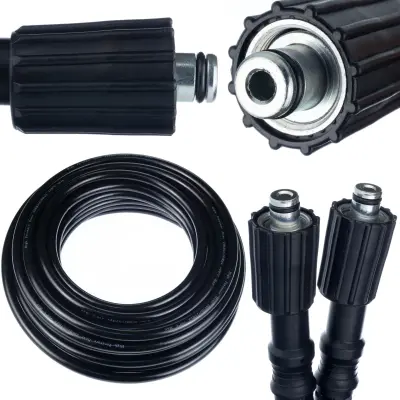 Crijevo Visokog Tlaka 15m M22-M22 – Nylon Oplet, PVC Prevlaka | Kompatibilnost s Kärcherom