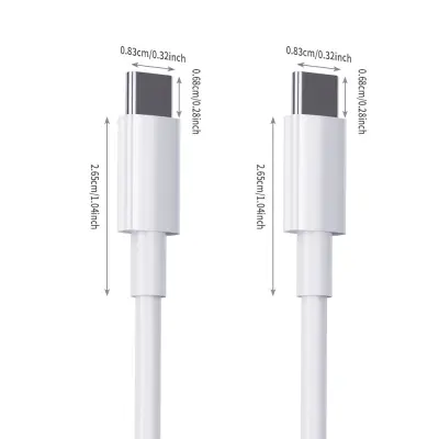Kabel za brzo punjenje 3 m, USB-C na USB-C 60W