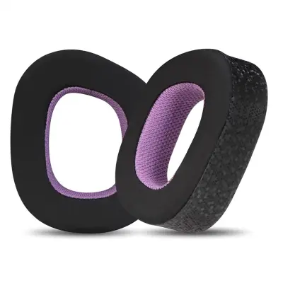 Rashladni jastučići za uši za slušalice Corsair HS80 RGB i HS80 MAX Crna Ljubičasta