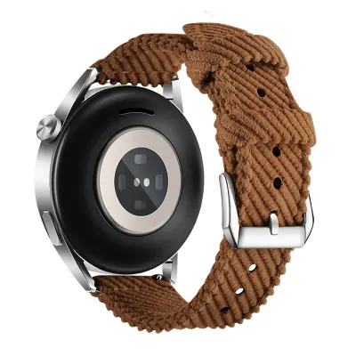 Brzo otpuštajući najlonski remen za sat za Huawei Watch 3/4 GT3 - 20 mm Smeđa