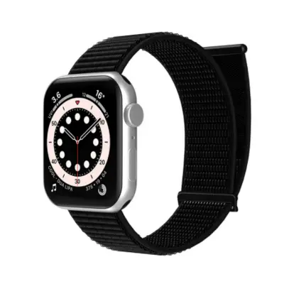 Najlonski remen za Apple Watch Crna