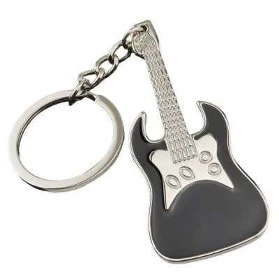 Privjesak za ključeve Gitara Crna
