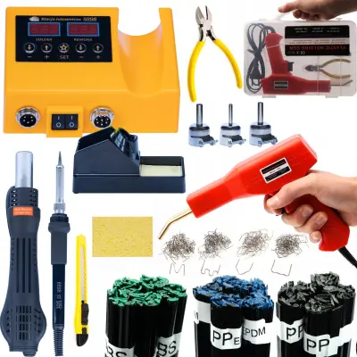 Set Lemilica 2u1 OH660 – 660W, LED Zaslon, 22mm Mlaznica | Spajalice, Vezivo 300g