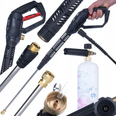 Pjenilica Pro Pištolj Za Čišćenje PCG1 Set – 4000 PSI | M22x1.5 | Kompatibilnost s Kärcherom