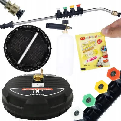 Set Za Čišćenje Visokog Tlaka – T-Racer 15" + Lance 1/4" + Pjenica 1000ml | Maks. 160 Bara, 60°C