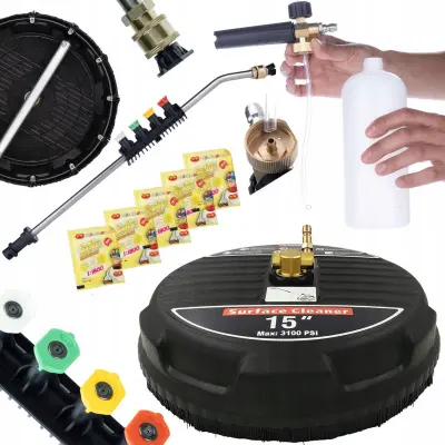 Set Za Visokotlačne Čistače – T-Racer 15" Lance + Pjenica 1000ml | 160 Bar, 60°C