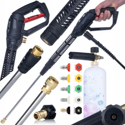 Pjenica Pro Clean Gun PCG1 – 4000 PSI, 5 Mlaznica | M22x1,5, 1L Spremnik