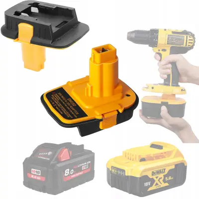 Adapter Za Baterije DCA1820 – Kompatibilan Sa Dewalt 18V/20V i Milwaukee M18 | Jednostavna Montaža