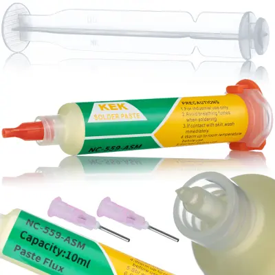 Flux NC-559-ASM 10cc – Gel Koji Se Ne Čisti | Idealno Za BGA/SMD Lemljenje