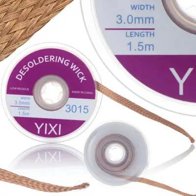 Pleter Za Odlemljivanje 3mm X 1.5m – Mjedeni Materijal | Kolofonij Premaz