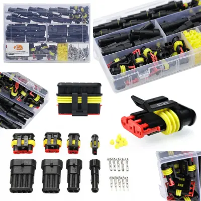 Set Hermetičkih Električnih Spojnica – 352 Dijelova | IP67, -40°C do +125°C, 14A, 24V