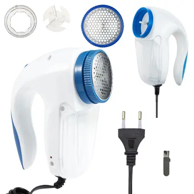 Električni Uklanjač Dlačica Za Tkanine – 3 Oštrice, 4W | Ergonomska Ručka, 220-240V