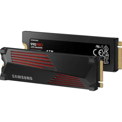 SSD Samsung 990 PRO 4TB P PCIe 4.0 (NVMe) R7450/W6900 MB/s w/ Heatsink