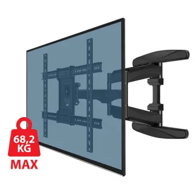 ESPERANZA CRONOS univerzalni držač za LED TV 40-85", 68 kg, 600x400, crni