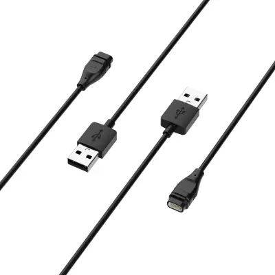 USB-A kabel za punjenje za COROS PACE 3/2/APEX 2 Pro/2/1/VERTIX 2/1 Crna