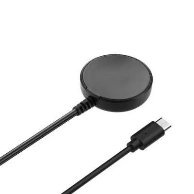 Samsung Watch Charger, 1M Type C Charging Cable for Galaxy Watch 3/4/5/6/7/Active 1/2 Crna