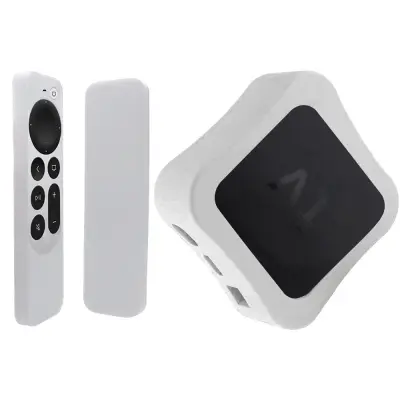 Silikonska futrola za Apple TV 4K (2021) daljinski upravljač Bijela