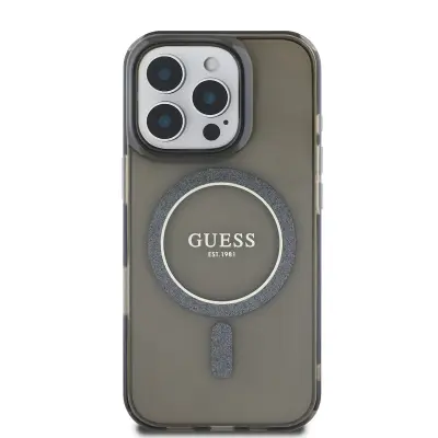 Maska za iPhone 16 Pro MagSafe s krugom od šljokica