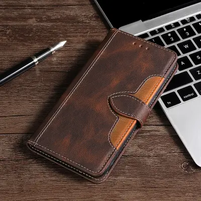 Kožna futrola za Redmi Note 14 Pro\/Note 14 Pro+ (Global) - Smeđa Smeđa