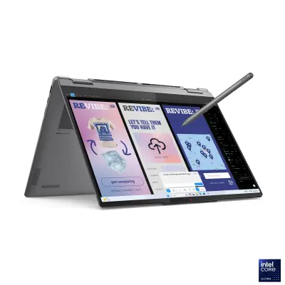 Laptop LENOVO Yoga 7i 2-in-1, 83JQ0025SC, 35.6cm (14") OLED Touch WUXGA, Intel Core Ultra 7 256V, 16 GB RAM, 1 TB SSD, Intel Arc Graphics 140V, W11H
