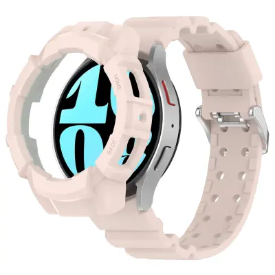 Samsung Galaxy Watch Armor kućište i remen set Ružičasta