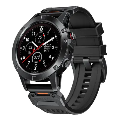 Garmin taktički remen za sat 26MM Crna
