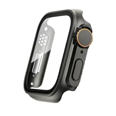 Transformirajte svoj sat: Ultra-Style kućište za Apple Watch (Series 4/5/6/SE) Crna