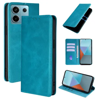 Preklopna futrola za Redmi Note 13 Pro 5G/Poco X6 - Plava/Tamnoplava