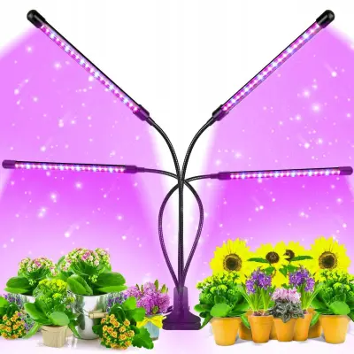 80 UV LED lampa za rast biljaka 36W USB 3 načina rada
