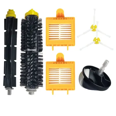 iRobot Roomba 700 Series Set Dodataka - Glavna Četka, Filter, Bočna Četka, Omnidirekcijski Kotač Višebojna