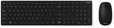 ASUS W5000, bežična tipkovnica i miš, crni, HR