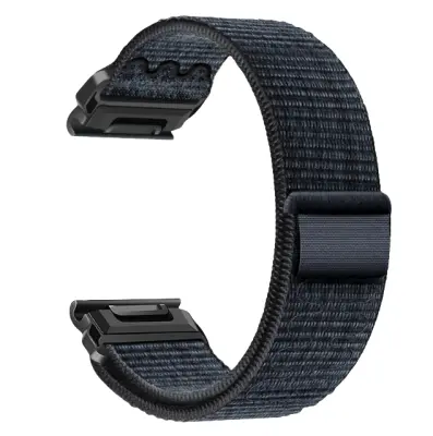 Garmin Fenix 8/567X Pro narukvice - prozračne najlonske remenčiće za sat s brzom kopčom Crno-plava