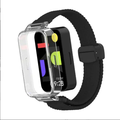 Redmi Band 3/9 Active Najlonski remen za sat s magnetskom kopčom Crna
