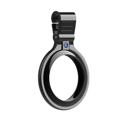 Metalno zaštitno kućište za Apple AirTag Titanium Grey