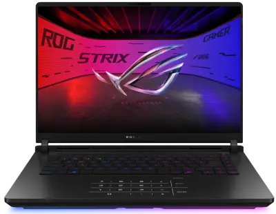 Laptop ASUS ROG Strix SCAR 16, G635LX-RW103X, 40.6cm (16") MiniLED 2.5K 240Hz, Intel Ultra 9 275HX, 64 GB RAM, 2 TB SSD, nVidia RTX 5090 24GB, W11P