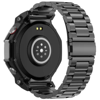 Narukvica od nehrđajućeg čelika za Amazfit T-Rex 3 Crna