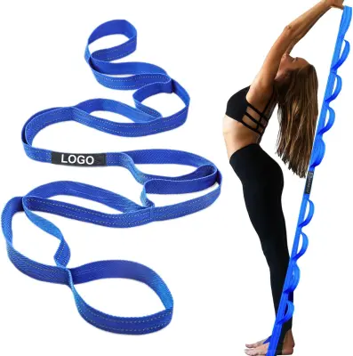 Reflektivna yoga traka - Plava Plava