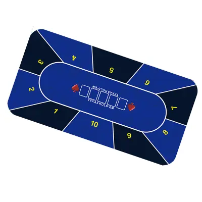 Podloga za poker stol Tamno plava
