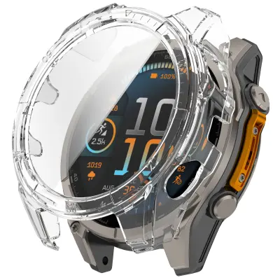 Futrola za sat za Garmin Fenix 8 Solar pametni sat Prozirna